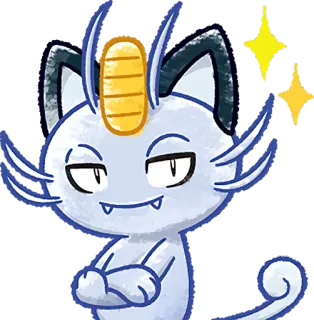 😏 Meowscarada Pokemon pokemon, meowscarada, smug, video game, nintendo telegram sticker