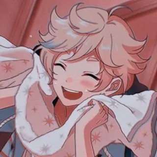 😂 anime, cute, happy, smiling, character whatsapp sticker