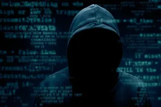 👨‍💻 hacker, anonymous, cybersecurity, computer, code, hoodie, dark telegram sticker