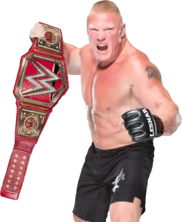 🗣 Brock Lesnar рестлинг, атлет, WWE, боец, чемпион whatsapp sticker