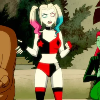 🎪 Harley Quinn 할리 퀸, DC 코믹스, 만화 캐릭터, 슈퍼빌런 telegram sticker