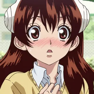 🧐 Anime, Manga, Dibujo animado, Personaje, Chica, Ilustración telegram sticker