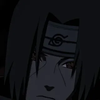 🎴 Itachi Uchiha Naruto Anime, Manga, Ninja, Sharingan, Itachi, Uchiha telegram sticker
