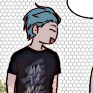🧊 MATAMU anime, desenho animado, personagem, menino, fanart telegram sticker