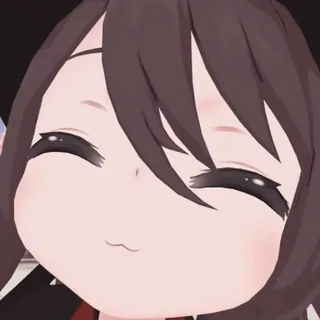 🥰 Anime, Kawaii, Carino, Cartoni animati, Manga, Chibi, Felice telegram sticker