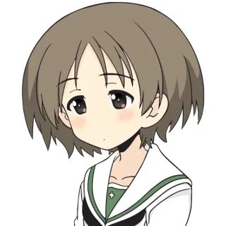 😶 Anime, Mädchen, Süß, Cartoon whatsapp sticker