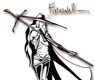 👋 Alucard Castlevania Farewell vampiro, espada, gótico, capa, Alucard telegram sticker