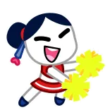 Chibi-Chan whatsapp stickers