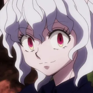 🙂 Neferpitou Hunter x Hunter Anime, Chat, Hunter x Hunter, Neferpitou, Fourmi Chimère, Fanart, Sticker whatsapp sticker