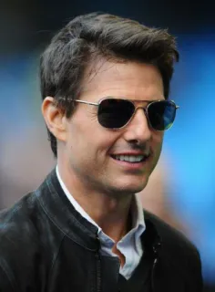 ✖ Tom Cruise Tom Cruise, actor, celebridad, gafas de sol telegram sticker