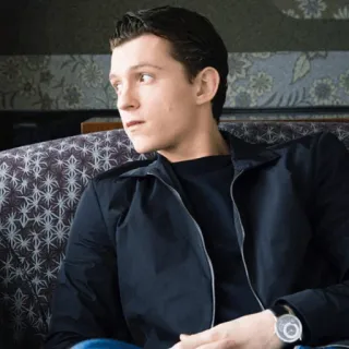 ⚙ Tom Holland actor, celebridad, retrato, hombre whatsapp sticker