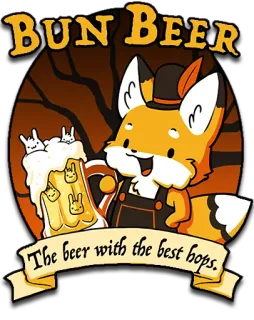 🍻 BUN BEER
The beer with the best hops. пиво, кролик, лиса, хмель, мультфильм, алкоголь, милый, напиток whatsapp sticker
