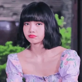 ✨ Lisa K-pop, celebrity, singer, woman, fashion, portrait telegram sticker