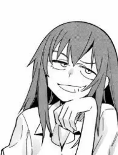 😏 Anime, Manga, Überheblich, Charakter, Gesichtsausdruck, Frau telegram sticker
