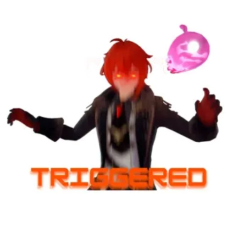 🤬 TRIGGERED triggered, arrabbiato, Meme, Gaming, Reazione telegram sticker