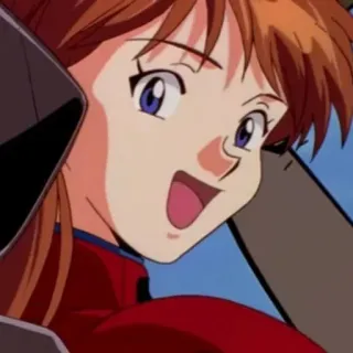 ❤️ Asuka Langley Soryu Neon Genesis Evangelion anime, character, evangelion, asukalangley telegram sticker