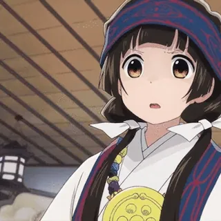 😳 anime, girl, cute, character, animation telegram sticker