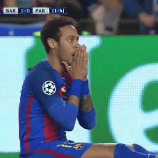 🔵 Neymar FC Barcelona BAR 1-0 PAR whatsapp sticker