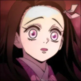 🌿 Nezuko Kamado Demon Slayer Anime, Demon Slayer, Nezuko, Süß, Manga, Cartoon whatsapp sticker