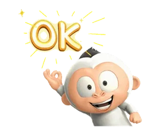 Monke @Stickersey telegram stickers