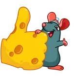 Mr. Rat telegram stickers
