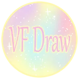 ✍ VF Draw 艺术, 绘画, 粉彩, VF Draw, 贴纸, 插画, 艺术家 telegram sticker