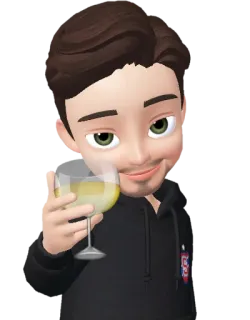 🍷 saúde, bebida, celebração, brinde, arte digital, avatar telegram sticker