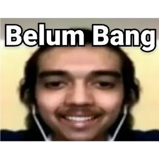 😀 Belum Bang telegram sticker