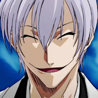 🐍 Gin Ichimaru Bleach Anime, Manga, Bleach, Gin Ichimaru, Charakter telegram sticker