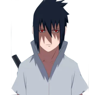 👁 Sasuke Uchiha Naruto Sasuke, Uchiha, Naruto, anime, manga, character, ninja telegram sticker