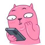 Colored Cats whatsapp stickers