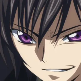 🧩 Lelouch Lamperouge Code Geass Аниме, Персонаж, Лелуш, Код Гиас telegram sticker