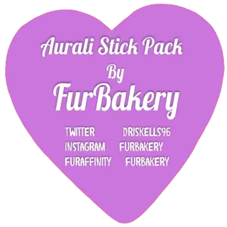 💁 Aurali Stick Pack
By
FurBakery
TWITTER DRISKELLS96
INSTAGRAM FURBAKERY
FURAFFINITY FURBAKERY Pacchetto sticker, Furry, Social media, Cuore, Viola, Arte Furry, Arte digitale, Carino telegram sticker