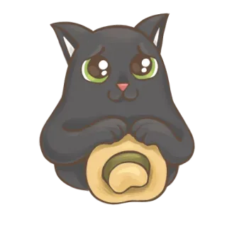 🐱 cat, cute, kawaii, animal, sticker telegram sticker