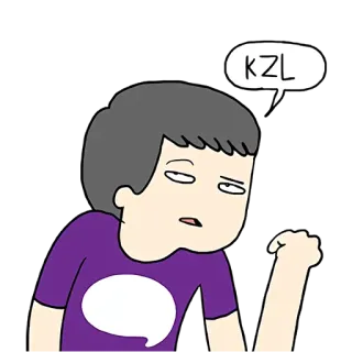 😒 KZL telegram sticker