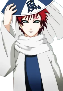 😐 Gaara Naruto Anime, Personaggio, Gaara, Naruto, Sabbia, Ninja telegram sticker