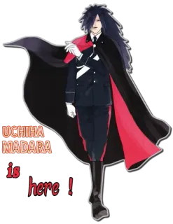 😏 Madara Uchiha Naruto UCHIHA MADARA is here ! Anime, Manga, Uchiha, Madara, Naruto telegram sticker