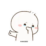😐 Dibujo animado, Llorando, Triste, Molesto, Lloroso, Emociones, Mono whatsapp sticker