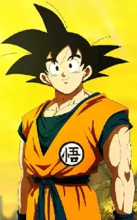 😇 Goku Dragon Ball 애니메이션, 드래곤볼, 손오공, 만화, 무술 telegram sticker