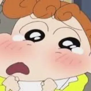 🥺 pleurer, triste, animé, larmoyant, expression, émotionnel, dessin animé telegram sticker