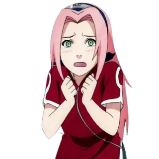 😧 Sakura Naruto Anime, Sakura, Naruto, Karakter, Ninja telegram sticker