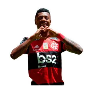 ❤️ BS2 Banco football, soccer, athlète, sport, joueur, Flamengo telegram sticker