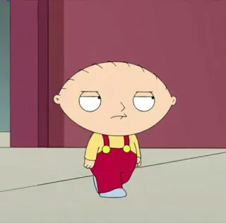 🧸 Stewie Griffin Family Guy Stewie Griffin, Family Guy, cartoon, baby, animation, funny telegram sticker
