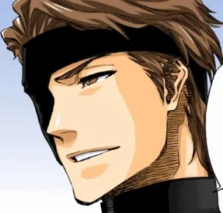 😁 Sosuke Aizen Bleach anime, manga, captain, villain, soul reaper telegram sticker