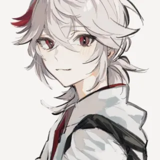 ☺️ Kaedehara Kazuha Genshin Impact 动漫, 游戏, 枫原万叶, 原神 telegram sticker