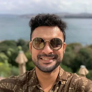 😉 hombre, persona, retrato, gafas de sol, sonrisa, feliz whatsapp sticker