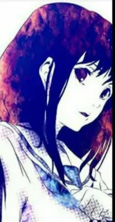 ⛓ Anime, Garota, Uniforme escolar, Desenho animado, Ilustração telegram sticker