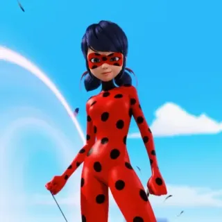 😉 Ladybug Miraculous: Tales of Ladybug & Cat Noir 무당벌레, 미라큘러스, 슈퍼히어로, 만화 whatsapp sticker