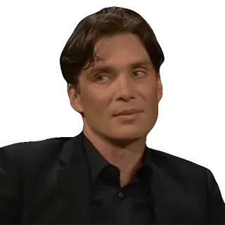 😒 Cillian Murphy 基里安·墨菲, 演员, 肖像, 名人 whatsapp sticker