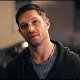 😑 Mann, Porträt, Schauspieler, Tom Hardy, Person whatsapp sticker